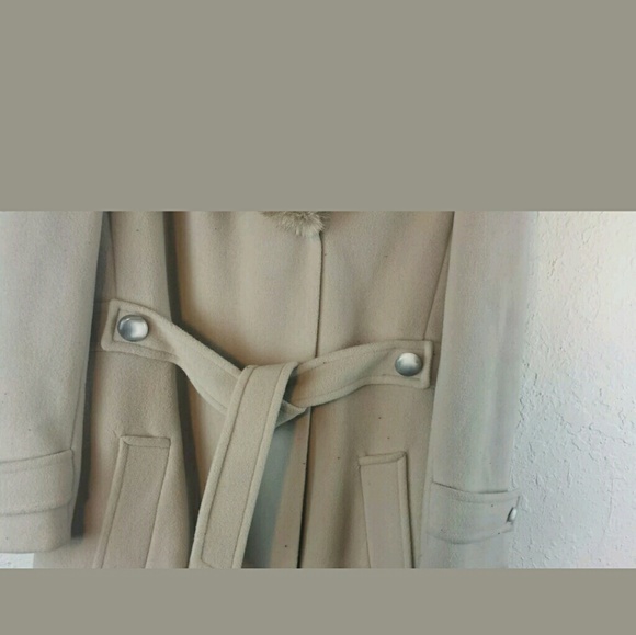 VTG De MARS Womens VTG Winter Coat - Ivory - S/M - Picture 4 of 8